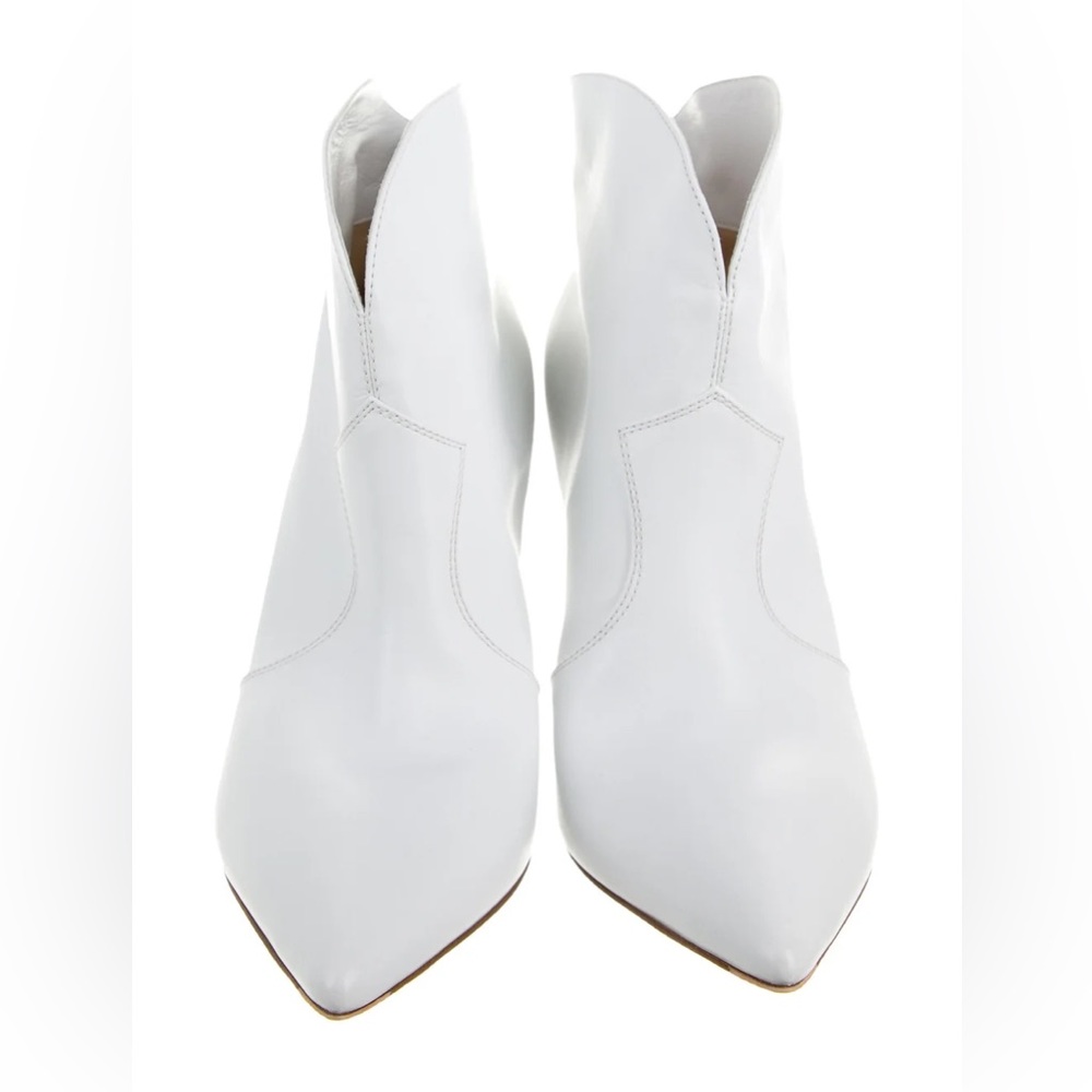 GIANVITO ROSSI Mable Cowboy Leather Western Booties Size: 11 | IT 41 - Picture 6 of 10